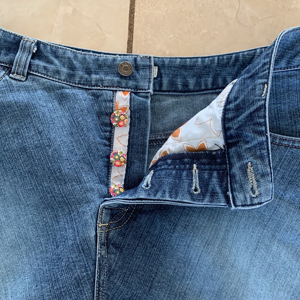 MIDI Denim Skirt - Picture 5 of 10